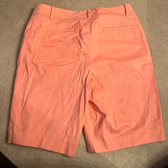 Talbots Peach/Orange Perfect Shorts size 10 - Picture 8 of 8
